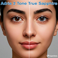 Adria 2 Tone True Sapphire контактні кольорові лінзи Interojo