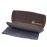 Футляр для окулярів Fashion Style із серветкою з мікрофібри F006