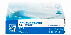 Ultra 3 шт. | контактные линзы на месяц Bausch+Lomb Ultra 3 шт. | контактные линзы на месяц Bausch+Lomb