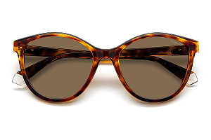 Polaroid PLD 4133/S/X 08655SP женские круглые солнцезащитные очки  Polaroid PLD 4133/S/X 08655SP женские круглые солнцезащитные очки