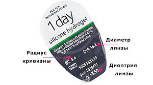 MyDay daily disposable 30 шт. | одноденні контактні лінзи Cooper Vision MyDay daily disposable 30 шт. | одноденні контактні лінзи Cooper Vision