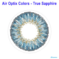 Air Optix Colors True Sapphire контактные цветные линзы Alcon