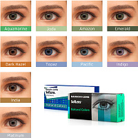 Soflens Natural Colors 2 шт. |  контактные цветные линзы Bausch+Lomb Soflens Natural Colors 2 шт. |  контактные цветные линзы Bausch+Lomb