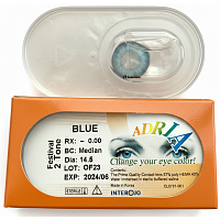 Adria Festival 2 Tone Blue контактні кольорові лінзи Interojo