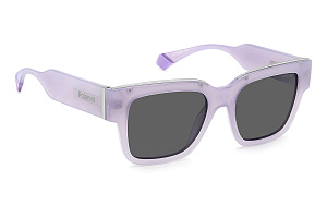 Polaroid PLD 6198/S/X 78952M9 женские, мужские квадратные прямоугольные солнцезащитные очки 