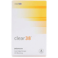 Clear 38 контактные линзы на 3 месяца Clearlab