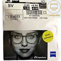 Лінзи для окулярів ZEISS Single Vision 1.5 DuraVision Blue Protect Лінзи для окулярів ZEISS Single Vision 1.5 DuraVision Blue Protect