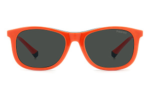 Polaroid PLD 8054/CS LGP47M9 детские закруглённая прямоугольные солнцезащитные очки  Polaroid PLD 8054/CS LGP47M9 детские закруглённая прямоугольные солнцезащитные очки