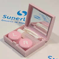 Набор дорожный для линз К-1916 "Однотонный"