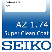 Seiko AZ 1.74 Super Clean Coat (SCC) очковые линзы