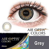 Air Optix Colors Grey контактные цветные линзы Alcon