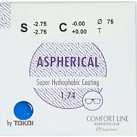 Comfort Line by TOKAI 1.74 AS Super Hydrophobic Coating очковые линзы