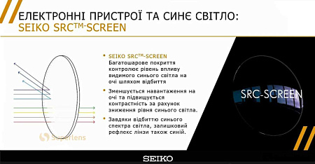 Seiko 1.50 Super Resistant Clear-Screen (SRC-SCREEN)