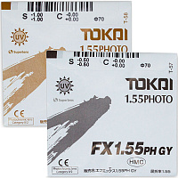 TOKAI 1.55 Photo Hard Multi Coating очковые линзы